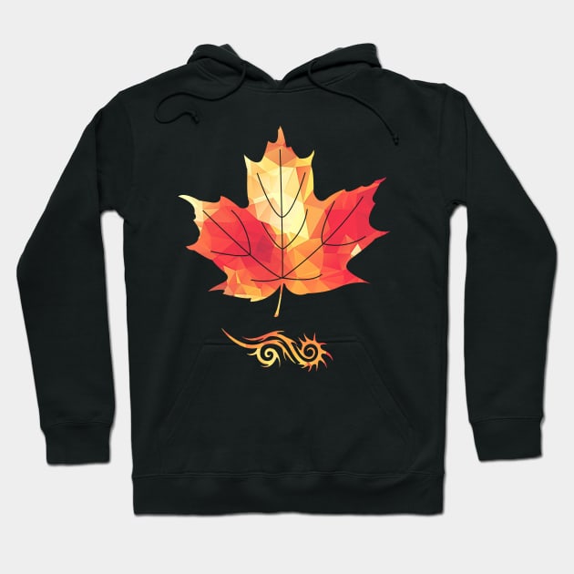 Autumn Leaf Hoodie by Scailaret